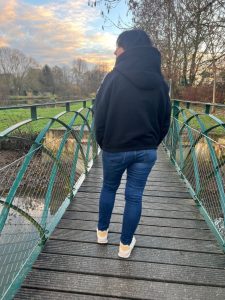 vue dos veste adrey juliet studio couture