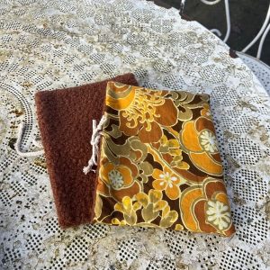 POCHETTE À LIVRE coton 70&rsquo;s