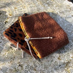 POCHETTE À LIVRE coton 70&rsquo;s