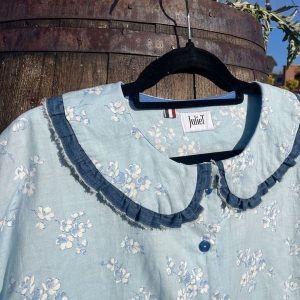 CHEMISIER  UPCYCLING Col Claudine