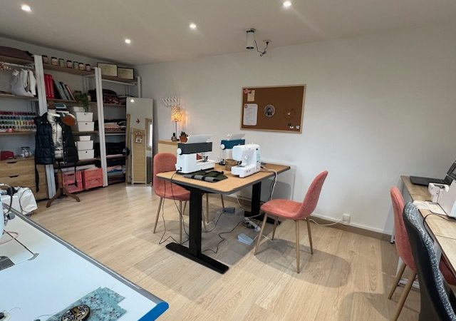 aménagement de l'atelier de groupe