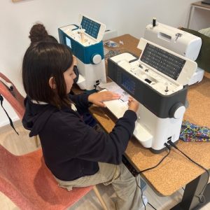 STAGE COUTURE ADO : sac bowling en Velours