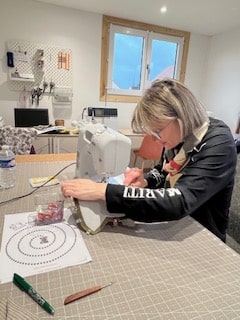 Atelier initiation à la couture JulieT studio couture