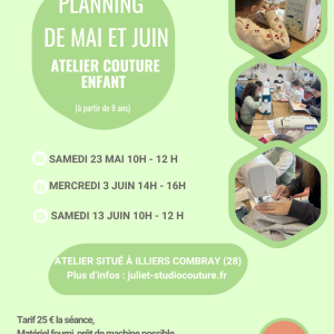 Atelier couture Enfant