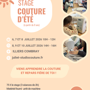 Stage couture enfant JulieT studio couture